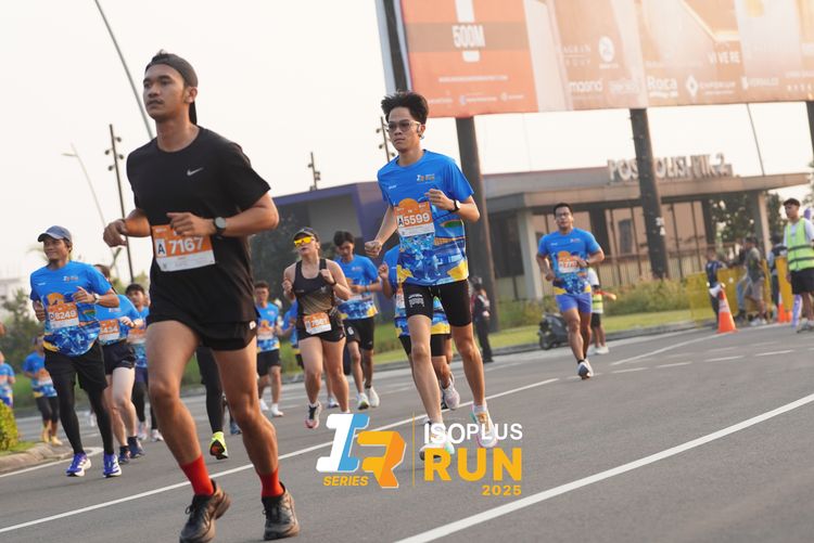 Race photo from ISOPLUS RUN 2025 - JAKARTA