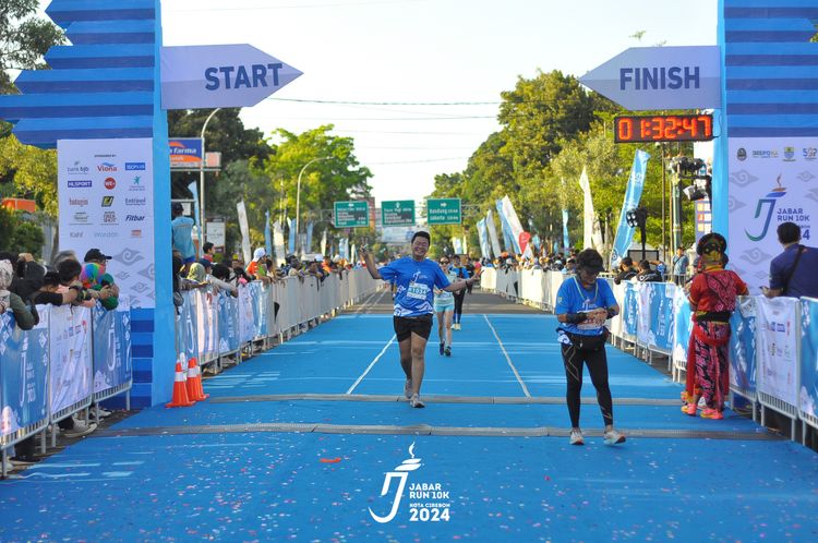 Race photo from Jabar Run 10K 2024