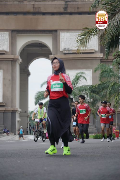 Race photo from Kediri Half Marathon 2025