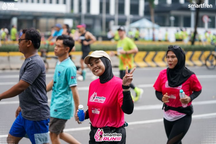 Race photo from Smartfren Run 2025 Vibes