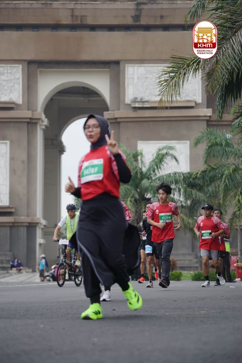Race photo from Kediri Half Marathon 2025