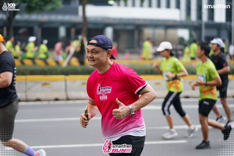 Race photo from Smartfren Run 2025 Vibes