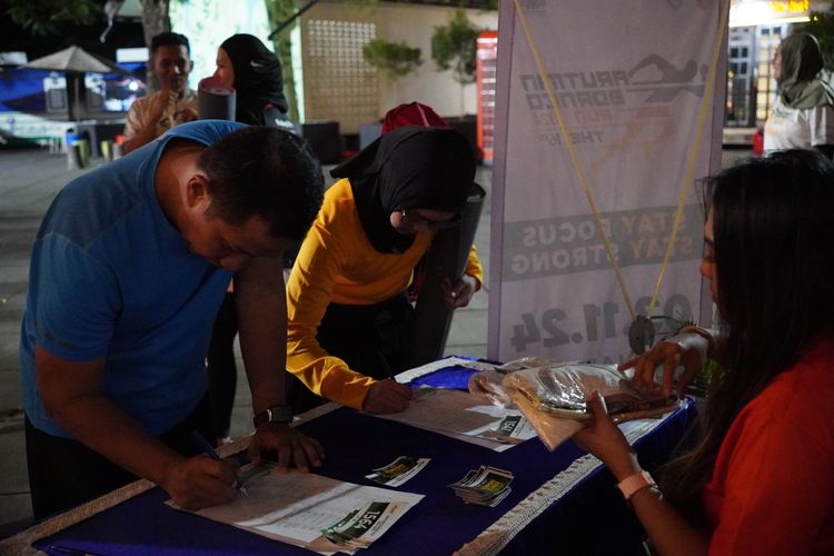 Race photo from ISC - Arutmin Borneo Run 