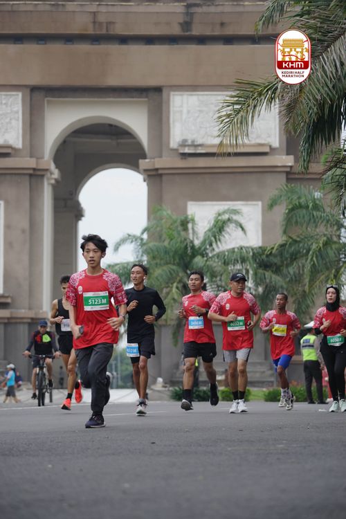 Race photo from Kediri Half Marathon 2025