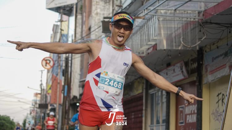 Race photo from Jabar Run 10K 2024