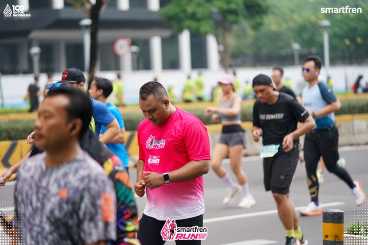 Race photo from Smartfren Run 2025 Vibes