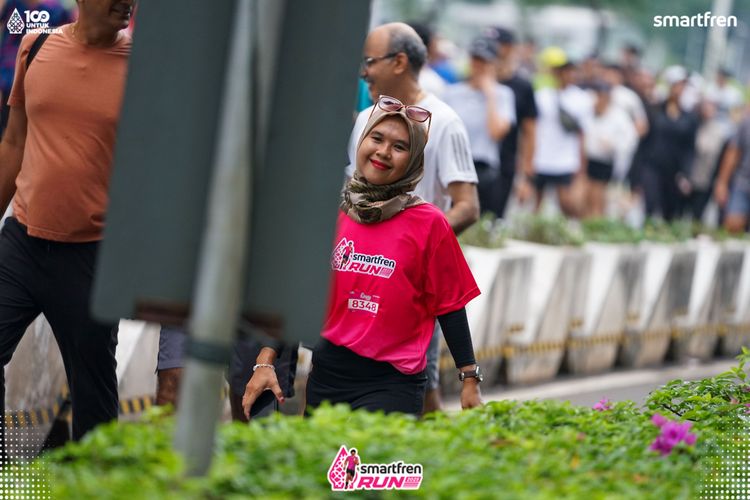 Race photo from Smartfren Run 2025 Vibes