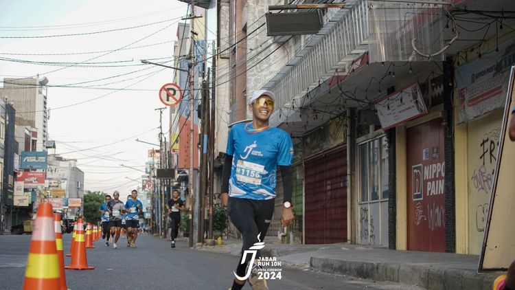 Race photo from Jabar Run 10K 2024