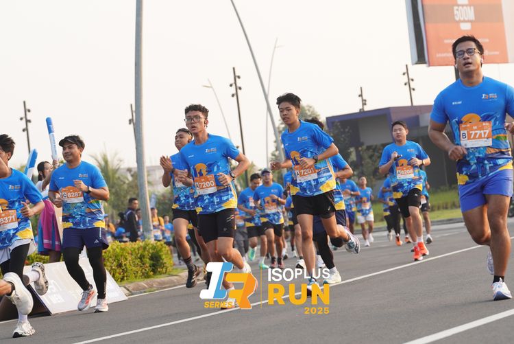Race photo from ISOPLUS RUN 2025 - JAKARTA