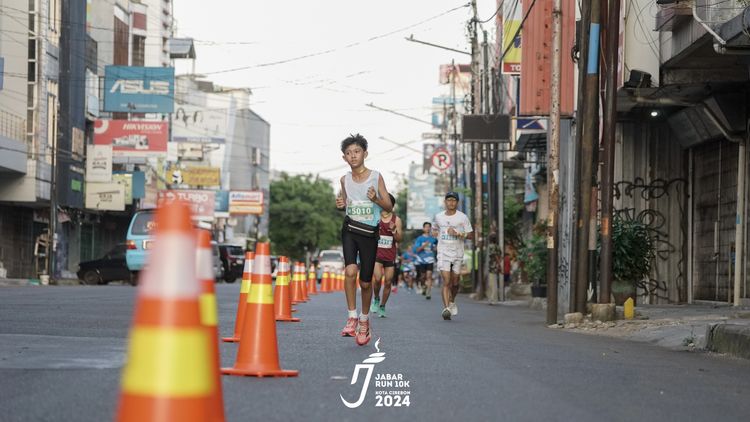 Race photo from Jabar Run 10K 2024