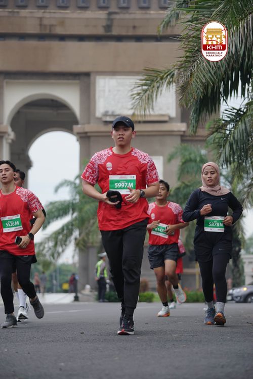 Race photo from Kediri Half Marathon 2025
