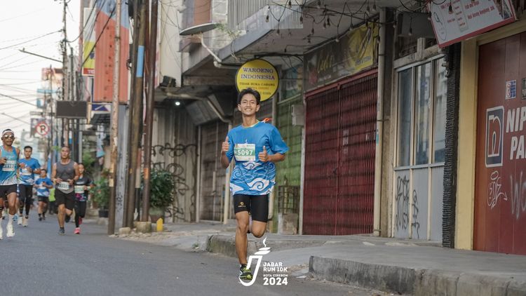 Race photo from Jabar Run 10K 2024
