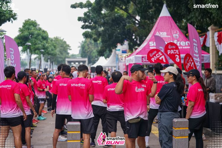 Race photo from Smartfren Run 2025 Vibes