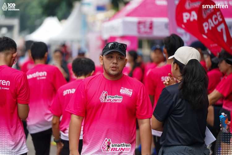 Race photo from Smartfren Run 2025 Vibes