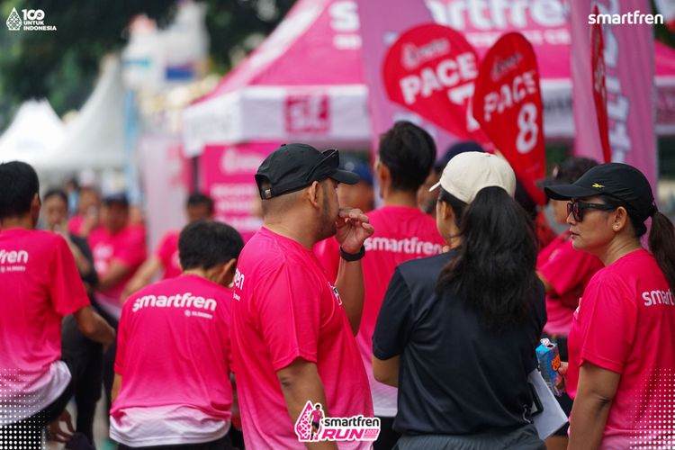 Race photo from Smartfren Run 2025 Vibes
