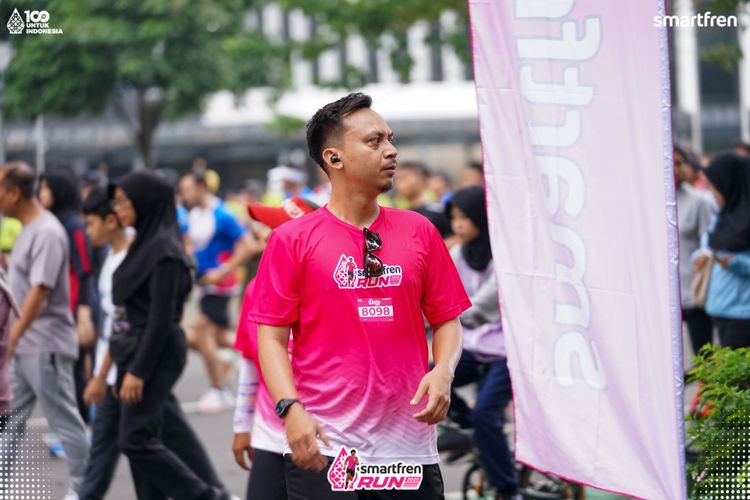 Race photo from Smartfren Run 2025 Vibes