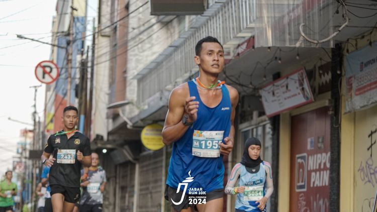 Race photo from Jabar Run 10K 2024