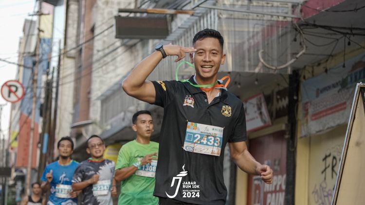 Race photo from Jabar Run 10K 2024