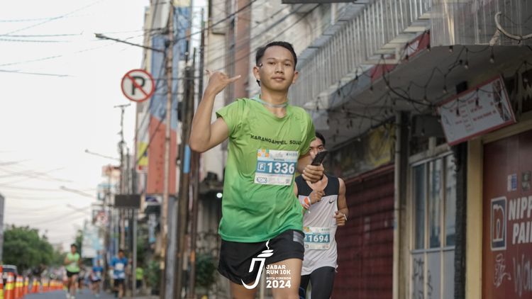 Race photo from Jabar Run 10K 2024