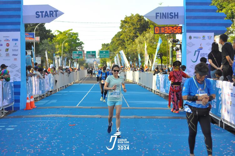 Race photo from Jabar Run 10K 2024