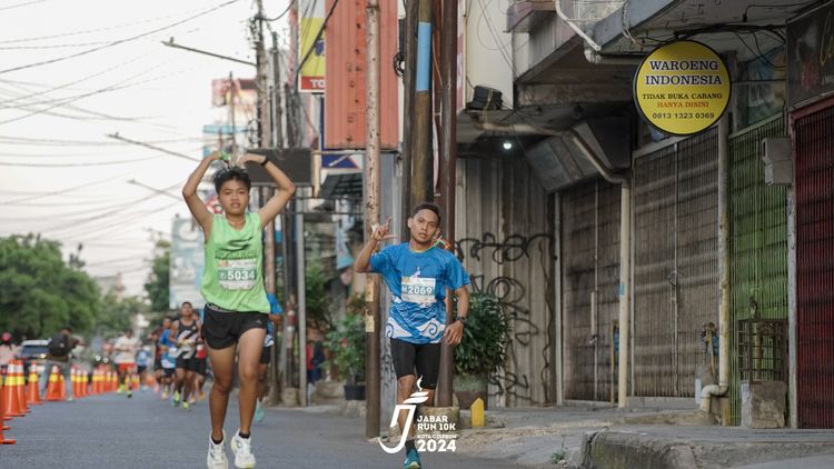Race photo from Jabar Run 10K 2024