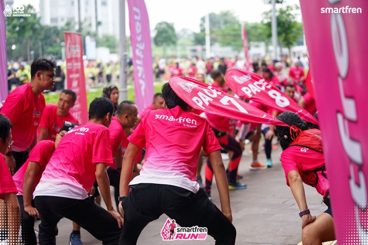 Race photo from Smartfren Run 2025 Vibes