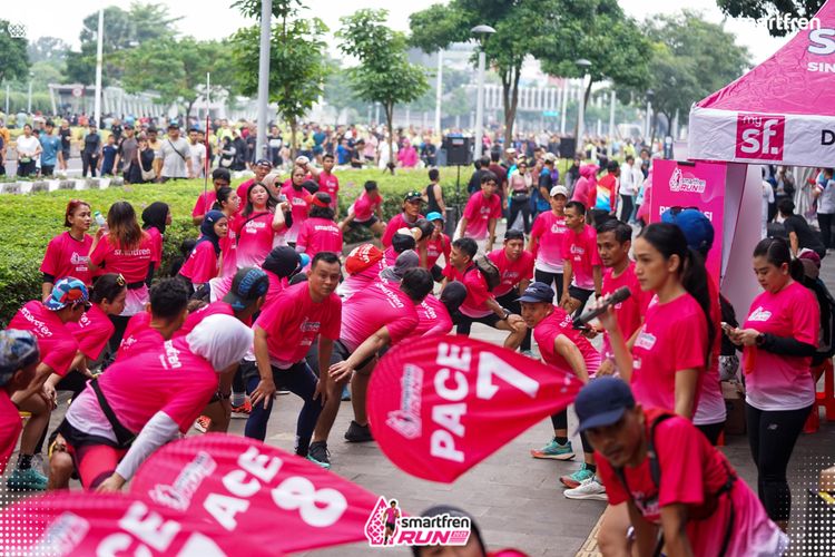 Race photo from Smartfren Run 2025 Vibes