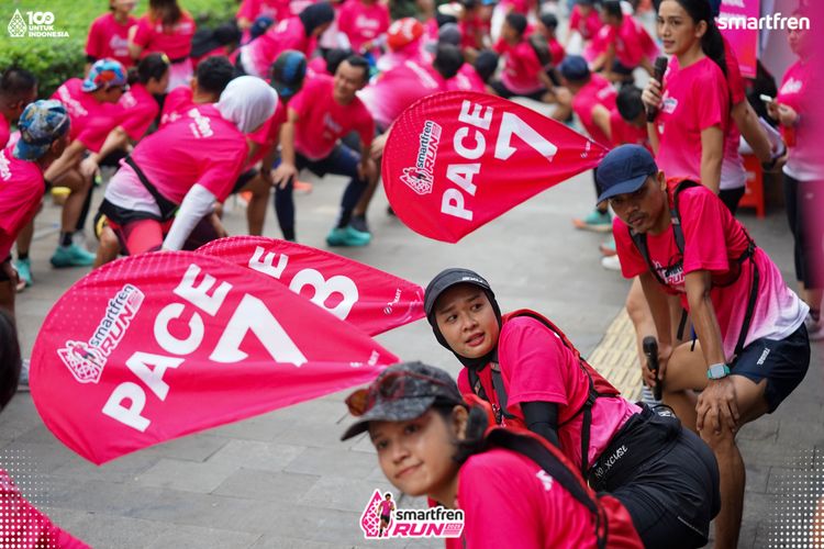 Race photo from Smartfren Run 2025 Vibes