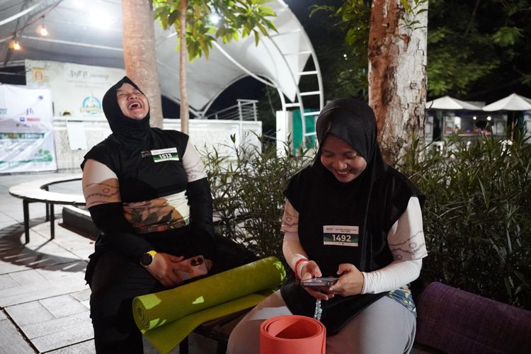 Race photo from ISC - Arutmin Borneo Run 