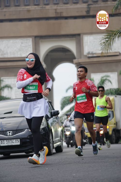 Race photo from Kediri Half Marathon 2025