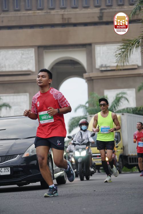 Race photo from Kediri Half Marathon 2025