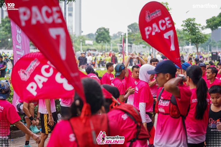 Race photo from Smartfren Run 2025 Vibes