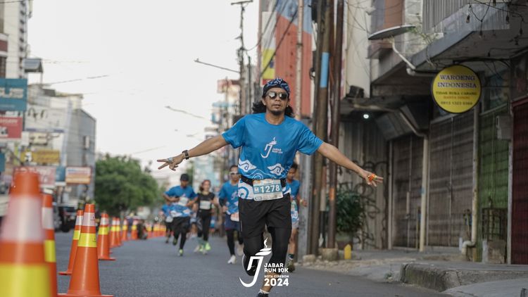 Race photo from Jabar Run 10K 2024