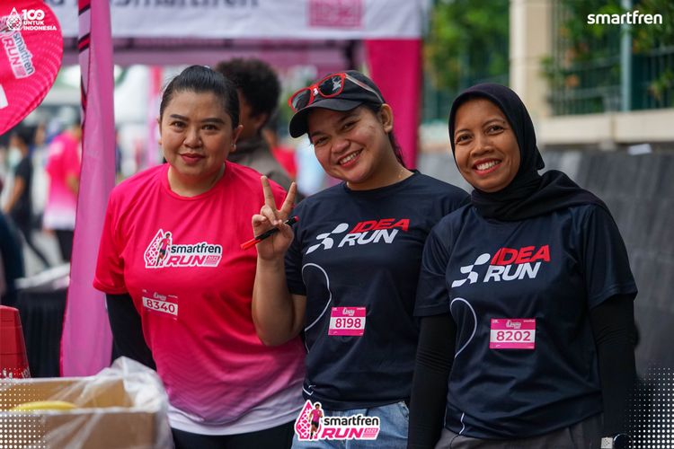 Race photo from Smartfren Run 2025 Vibes