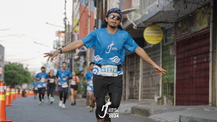 Race photo from Jabar Run 10K 2024