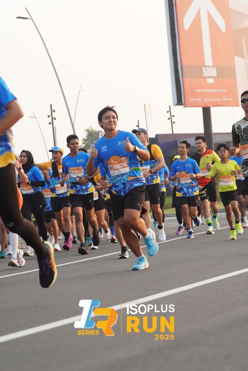 Race photo from ISOPLUS RUN 2025 - JAKARTA
