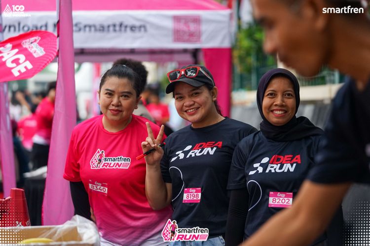 Race photo from Smartfren Run 2025 Vibes