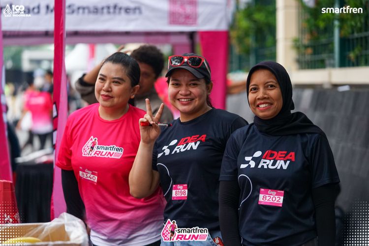 Race photo from Smartfren Run 2025 Vibes