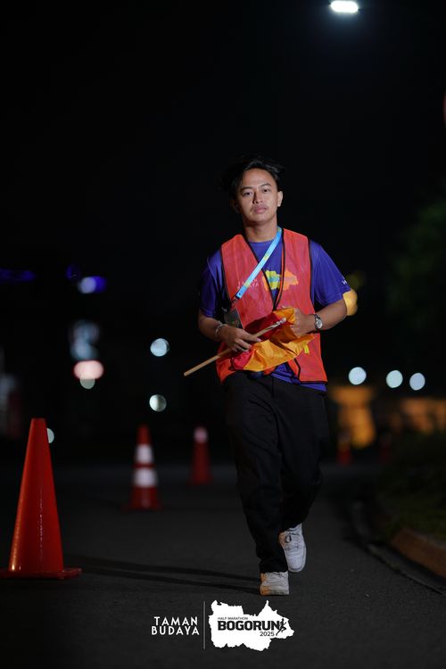 Race photo from Taman Budaya x BOGORUN 2025