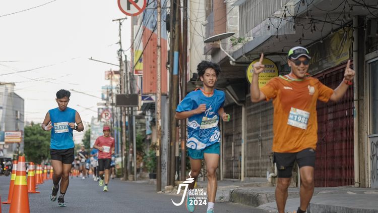 Race photo from Jabar Run 10K 2024