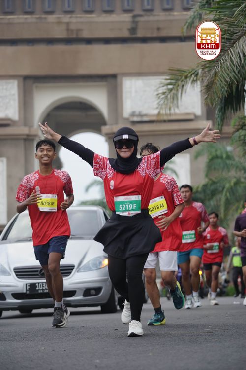 Race photo from Kediri Half Marathon 2025