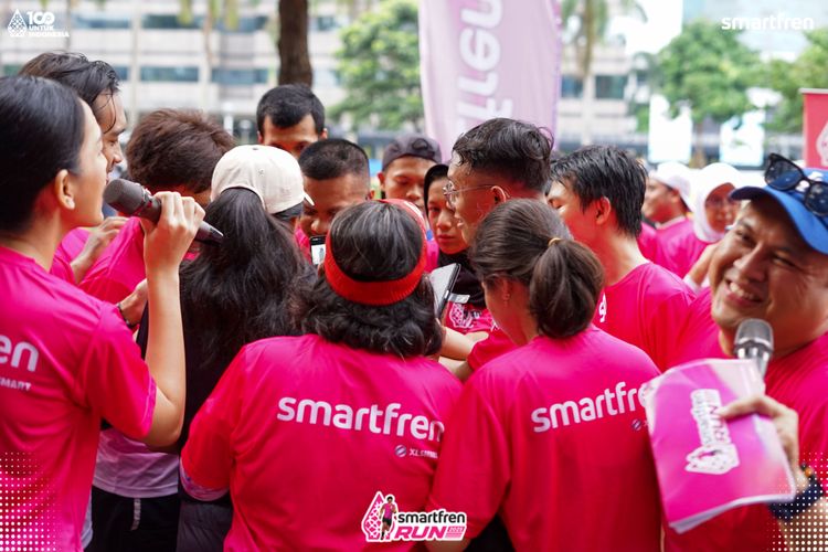 Race photo from Smartfren Run 2025 Vibes