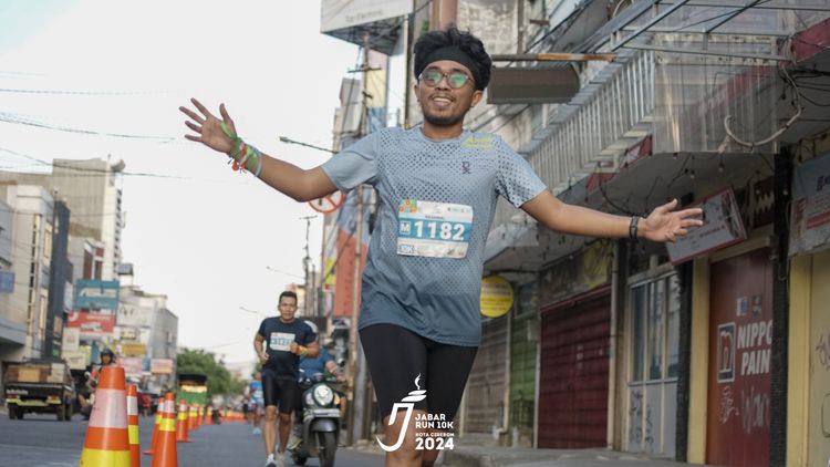 Race photo from Jabar Run 10K 2024