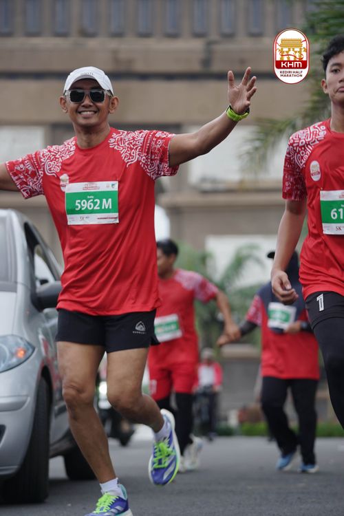 Race photo from Kediri Half Marathon 2025