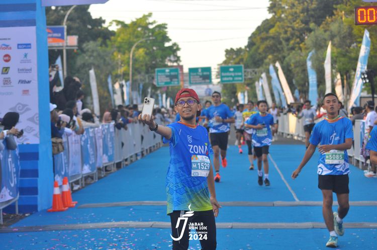 Race photo from Jabar Run 10K 2024