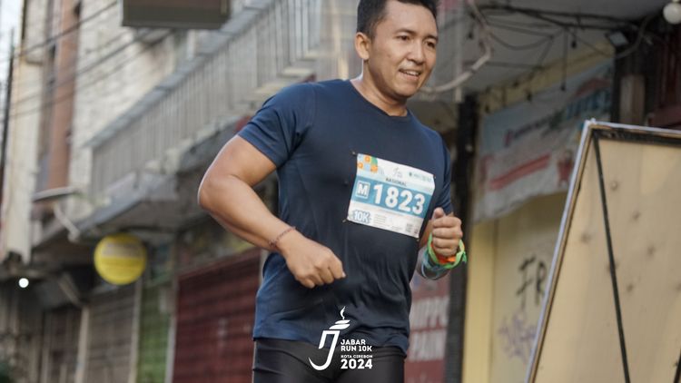 Race photo from Jabar Run 10K 2024