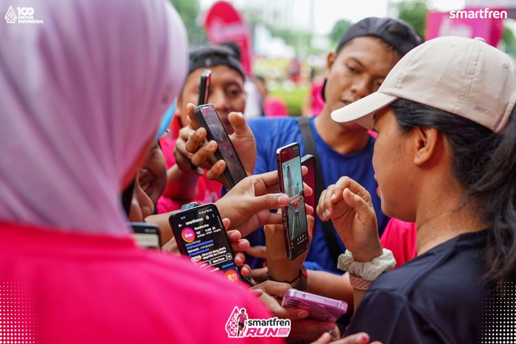 Race photo from Smartfren Run 2025 Vibes
