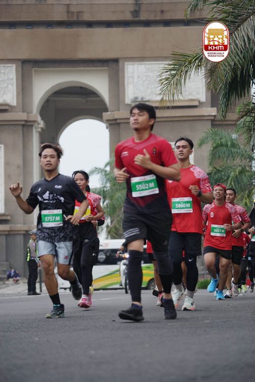 Race photo from Kediri Half Marathon 2025