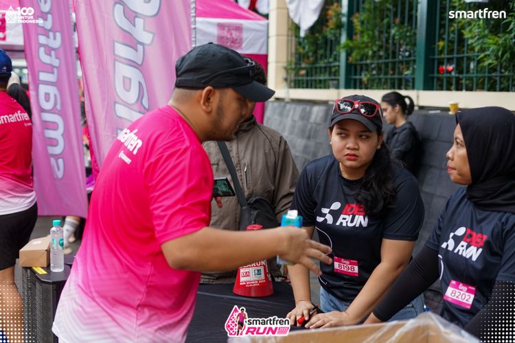 Race photo from Smartfren Run 2025 Vibes
