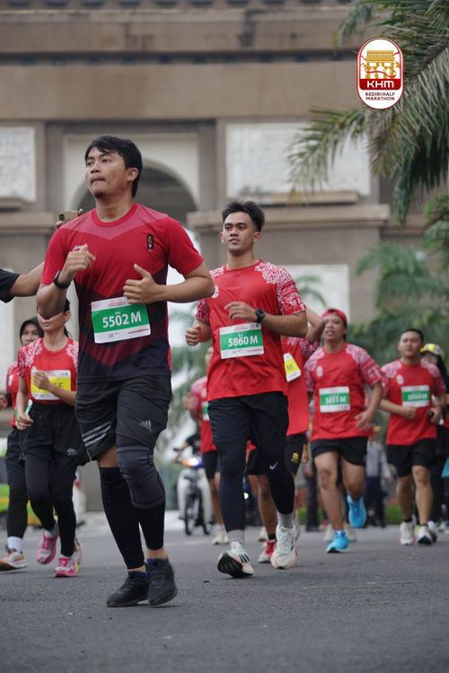 Race photo from Kediri Half Marathon 2025